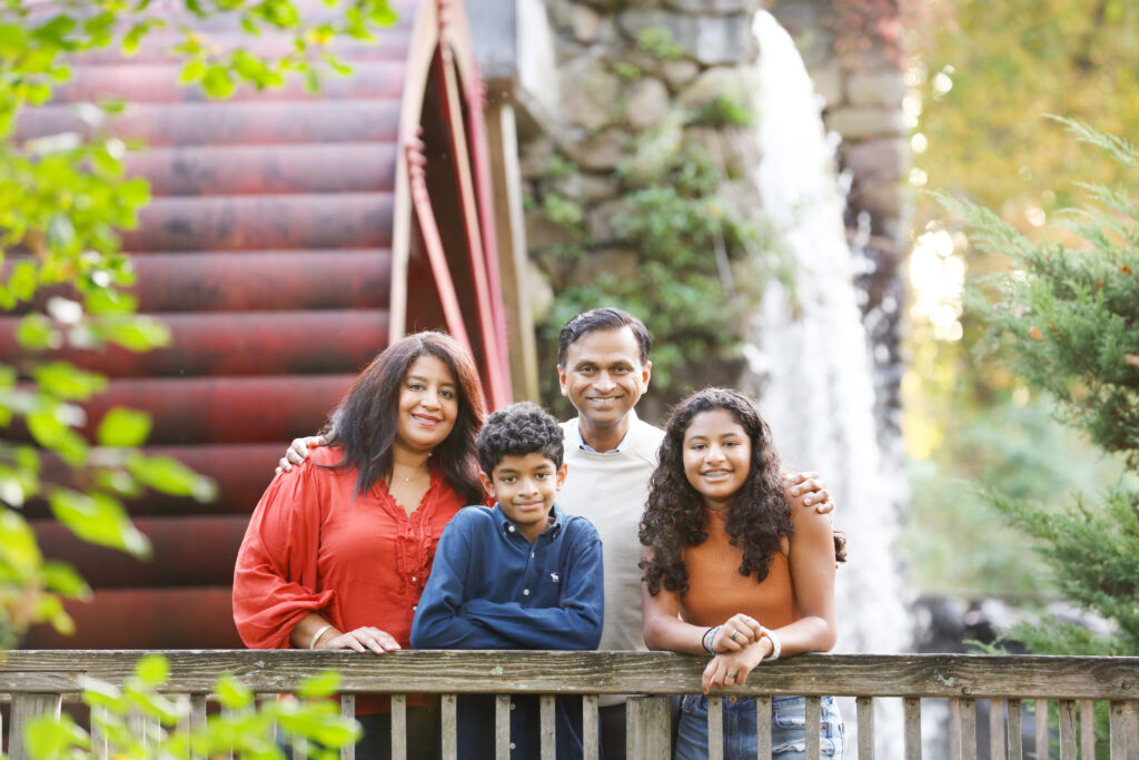 Family Portraits at Grist Mill in Wayland