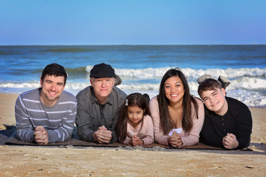 Family Portrait at the beach